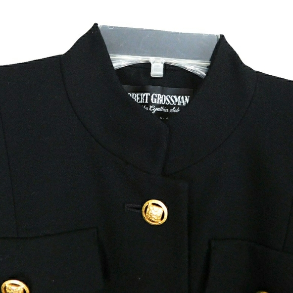 Herbert Grossman Wm 6 Wool Skirt & Jacket Suit - Picture 3 of 4
